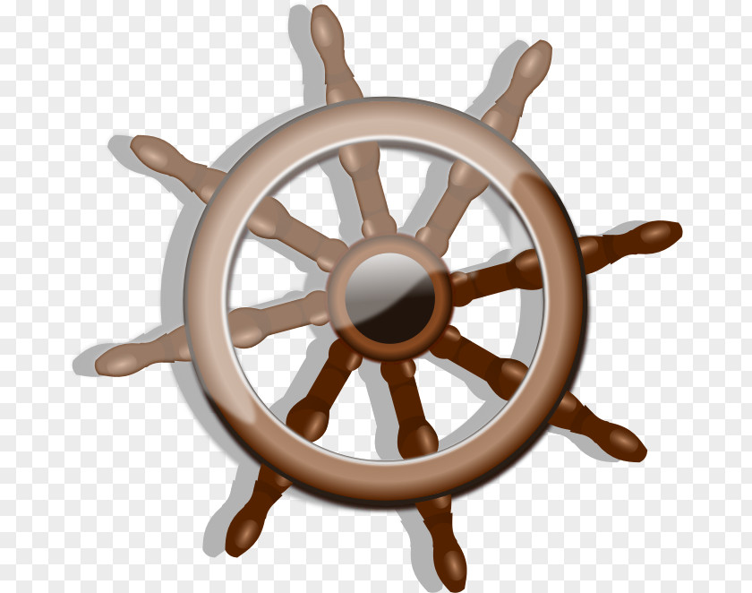 Ship Ship's Wheel Rudder Sailor Boat PNG