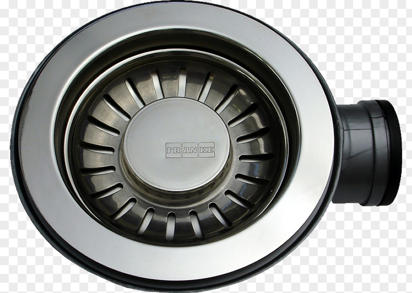 Sink Stainless Steel Strainer Franke Plug PNG