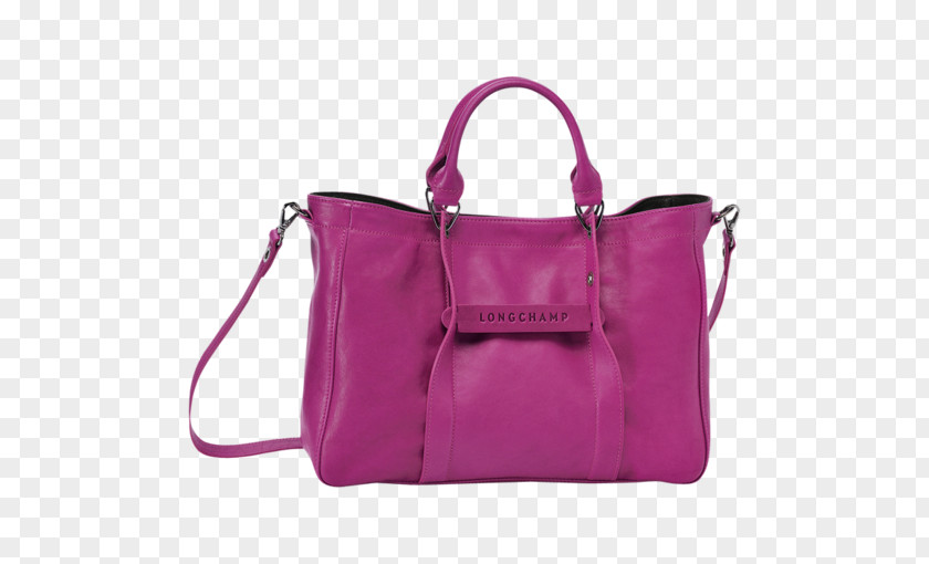 Bag Tote Leather Longchamp Handbag PNG