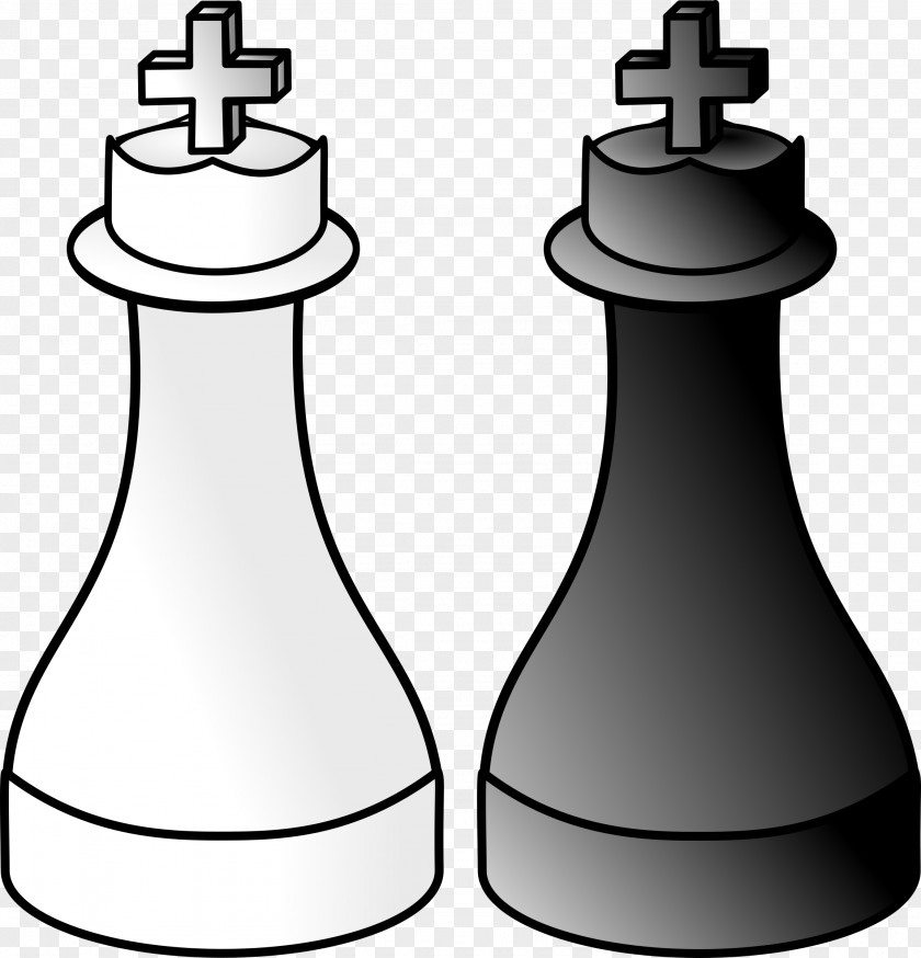 Chess White And Black In King Piece Queen PNG