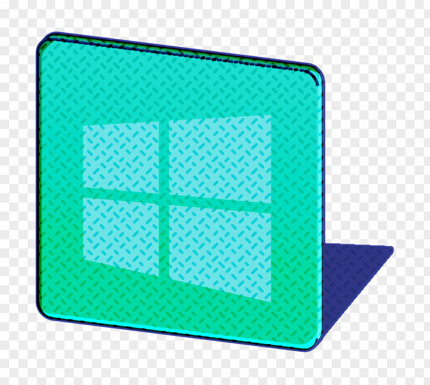 Rectangle Electric Blue Logo Icon Media Share PNG