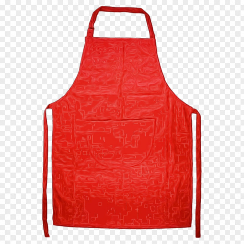Red Clothing Apron PNG