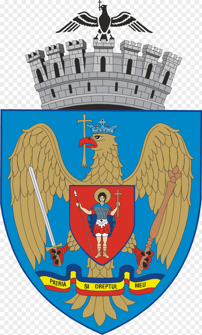 StemA Coat Of Arms Bucharest Mayor Romania PNG