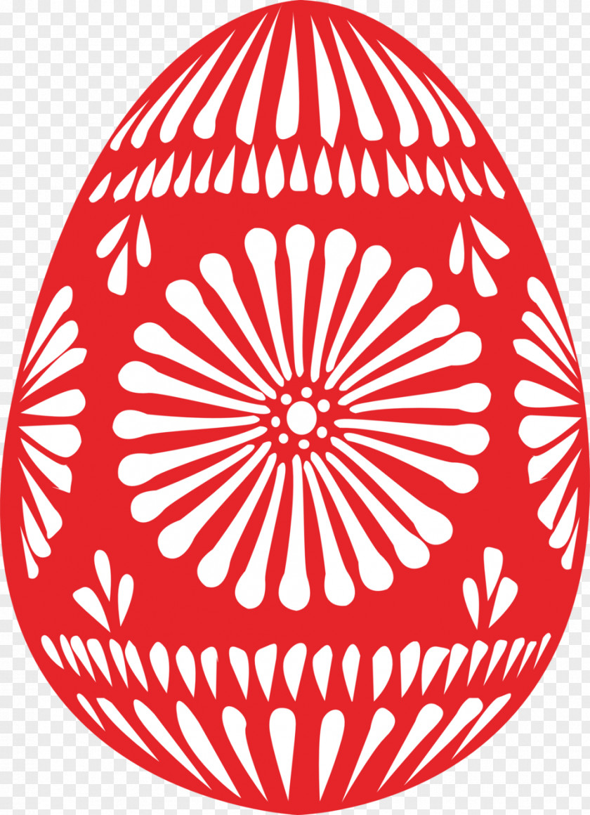 Easter Red Egg Bunny Clip Art PNG