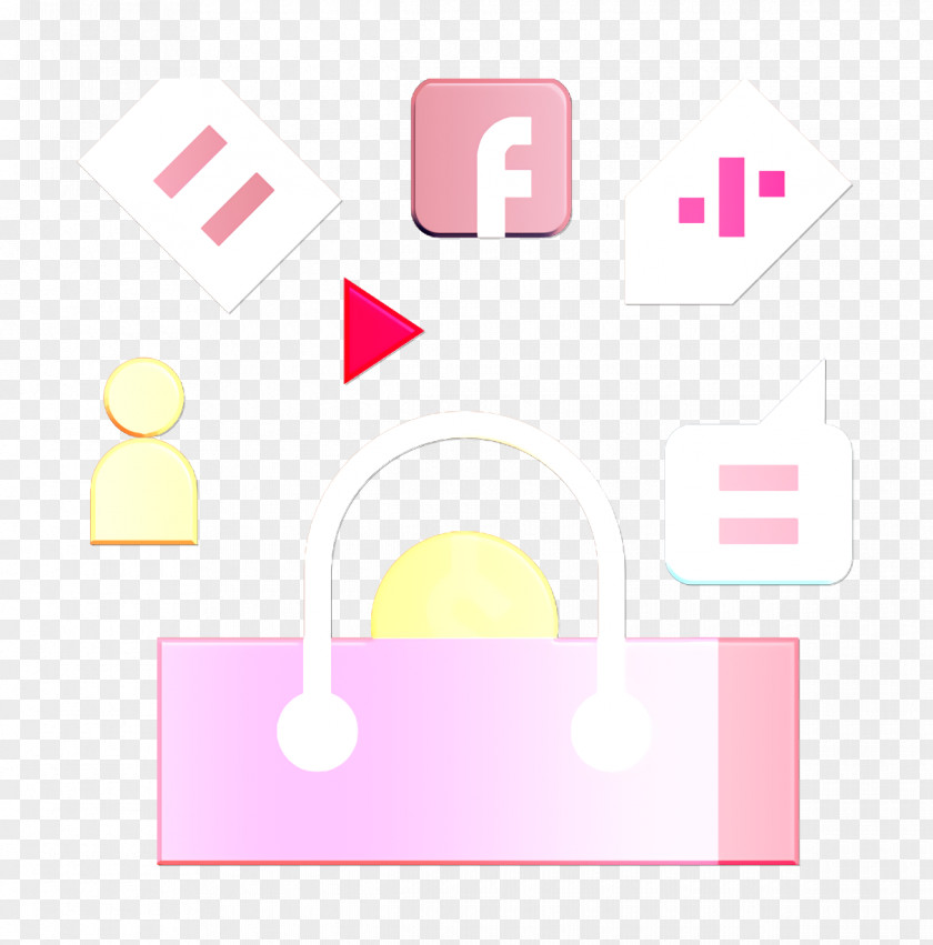 Marketing Icon Discount Shop Bag PNG