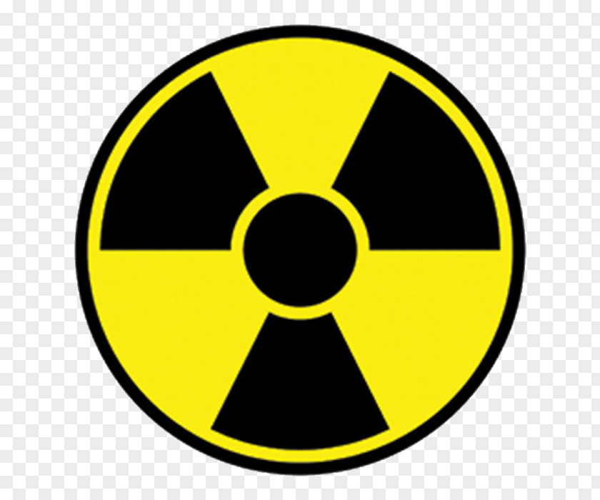 Symbol Radioactive Decay Radiation Nuclear Fallout Hazard Sign PNG
