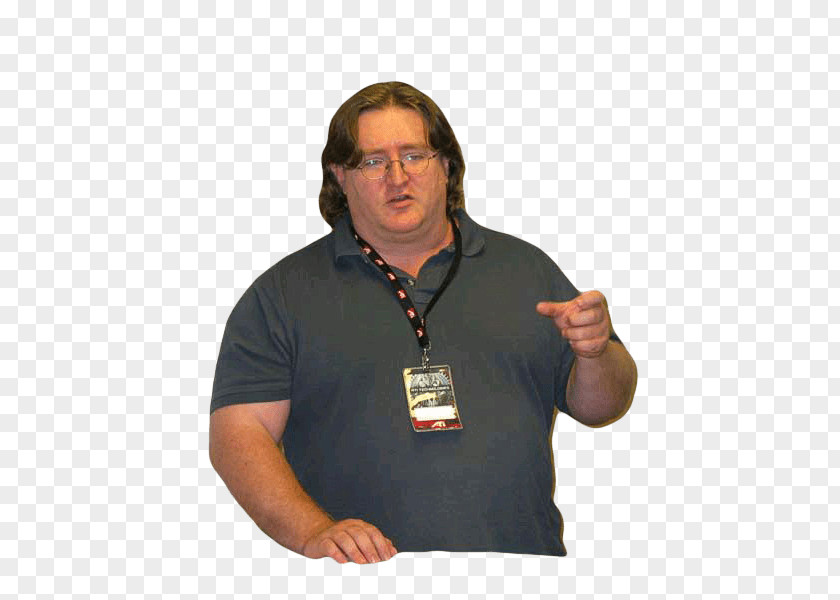 Valve Guide Gabe Newell Half-Life 2: Episode Three Portal PNG