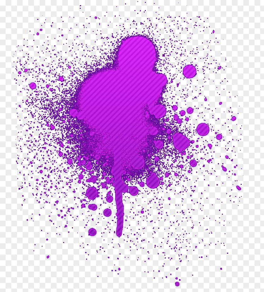 7 Stain Watercolor Painting Ink PNG