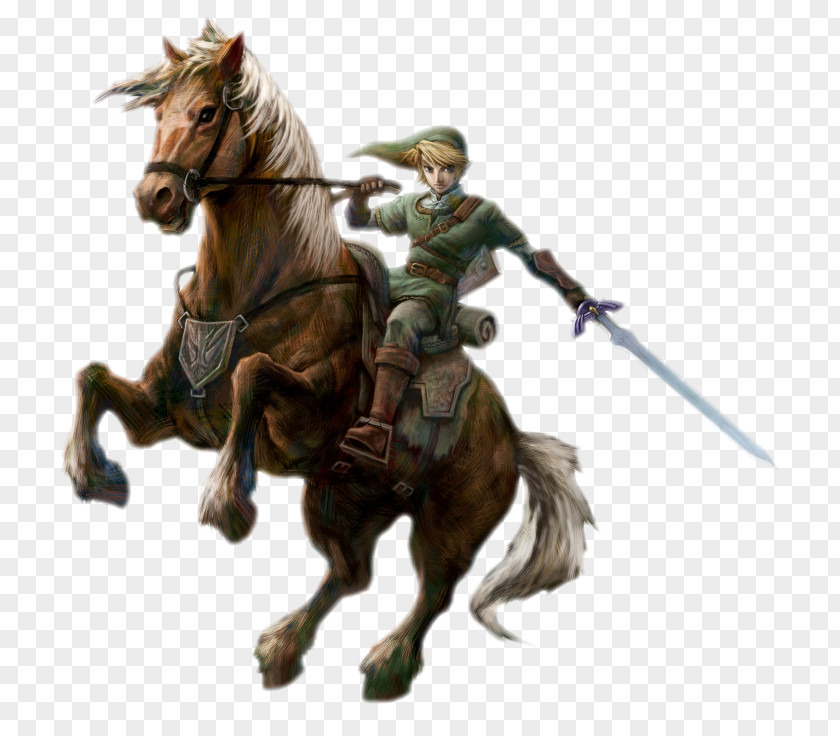 Link The Legend Of Zelda: Twilight Princess Epona Ocarina Time Video Game PNG