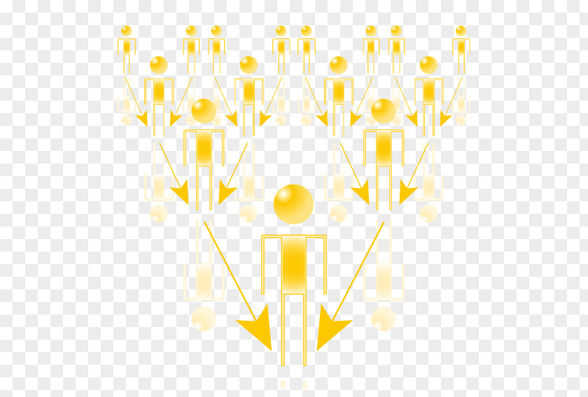 Small Yellow People Arrayed Pattern PNG