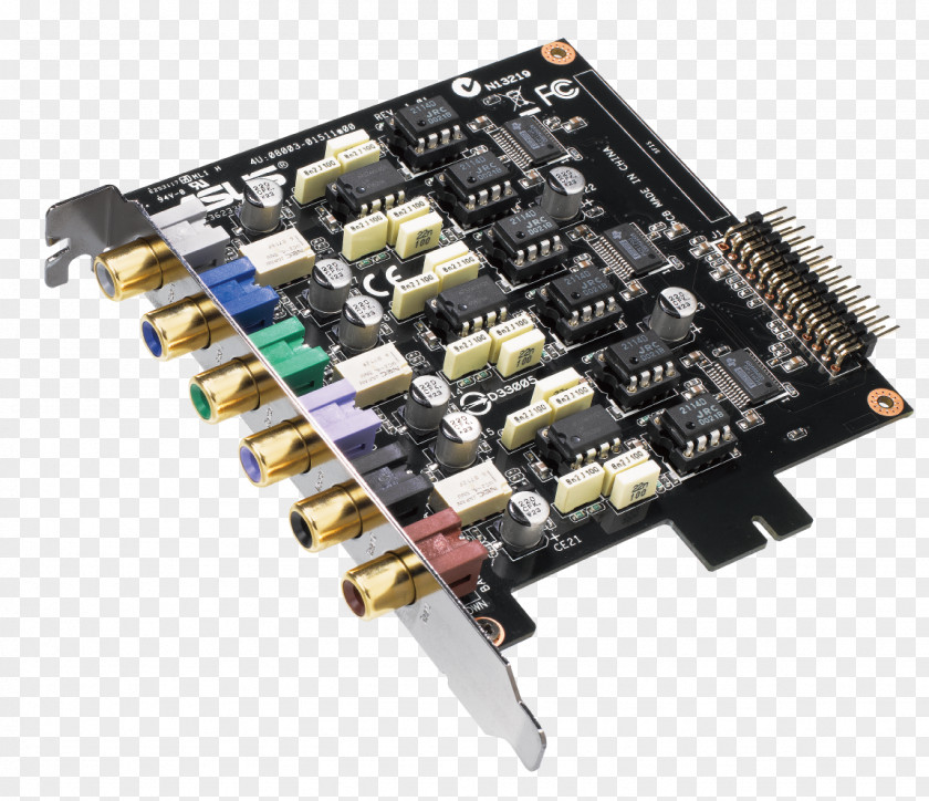 Sound Cards & Audio Adapters PCI Express Asus Xonar Essence STX II 7.1 Card Surround PNG