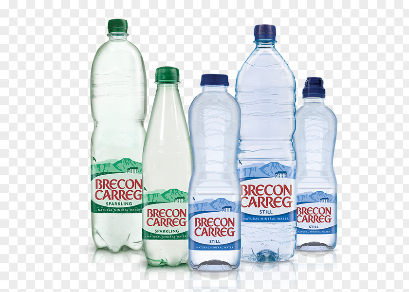Water Mineral Bottles Wales Bottled Brecon Carreg PNG