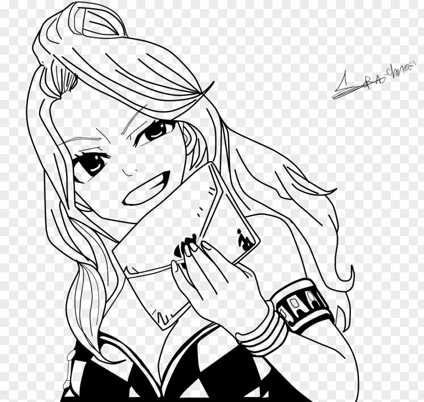 Aquarius Cana Alberona Gray Fullbuster Line Art Fairy Tail Female PNG