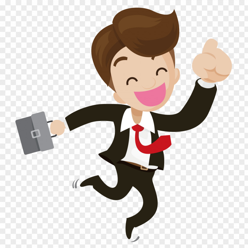 Happy Business People Businessperson Illustration PNG