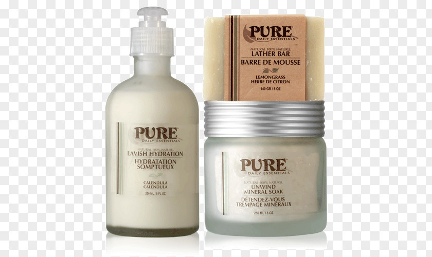 Natural Skin Care Lotion Cream PNG