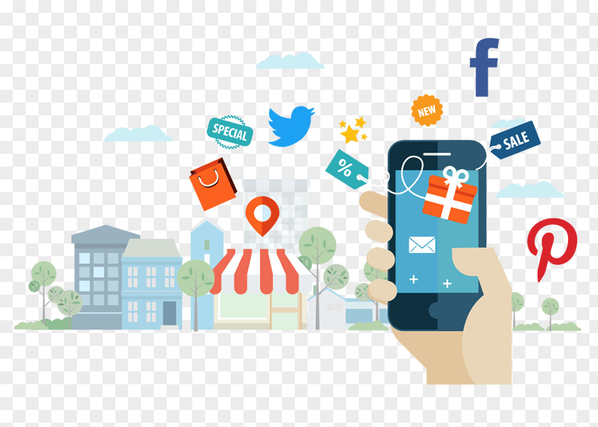 Offline Marketing Social Media Digital Mass PNG