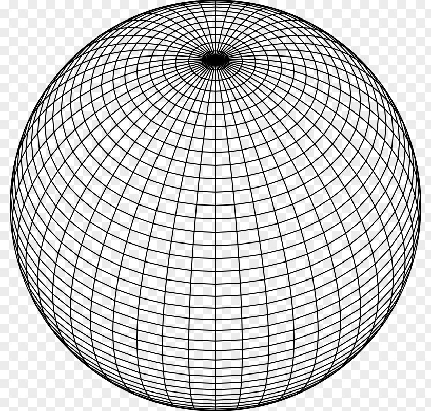 Shape Sphere Ball Grid Line PNG