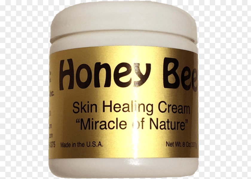 Bee Cream Honey Lotion Healing PNG