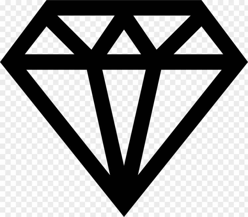 Emblem Symmetry Diamond Logo PNG