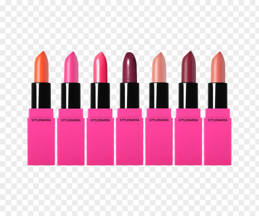 Lipstick Pink Color Lip Balm PNG