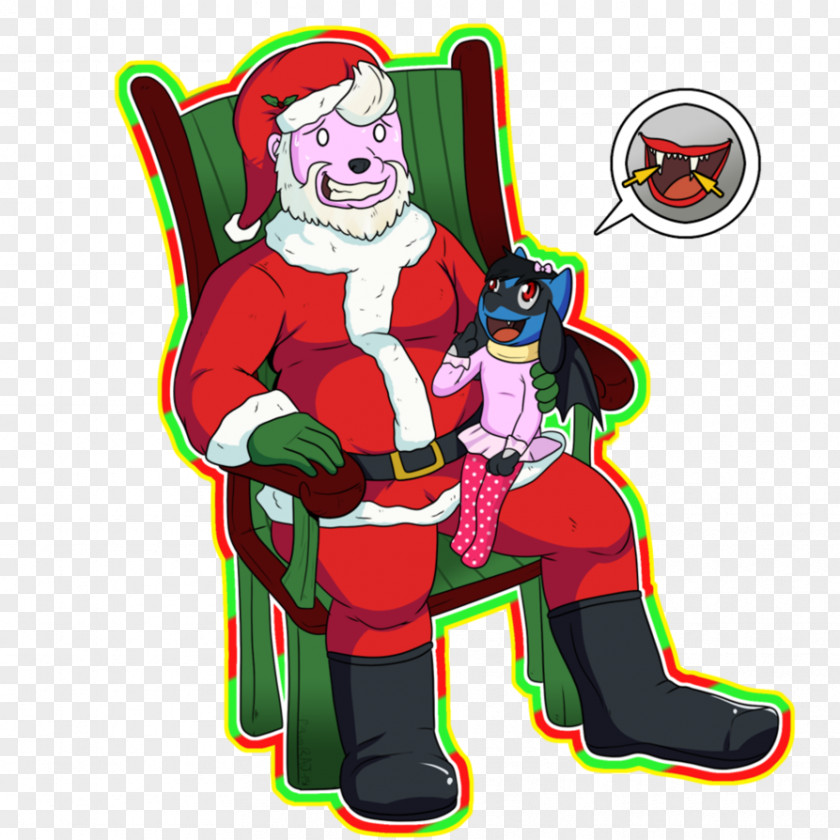 No Shave November Santa Claus Gift Little Caity Nintendo Lucario PNG