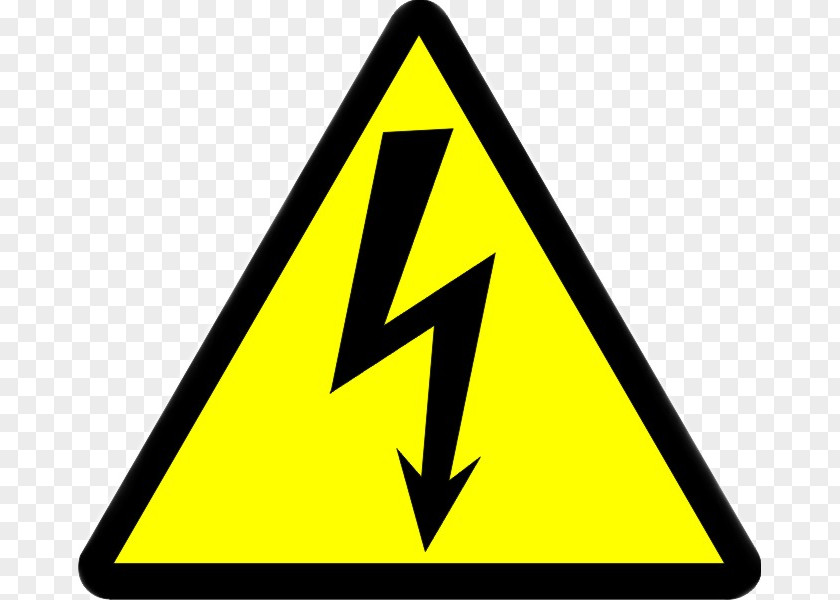 Symbol Hazard Warning Sign Electricity PNG