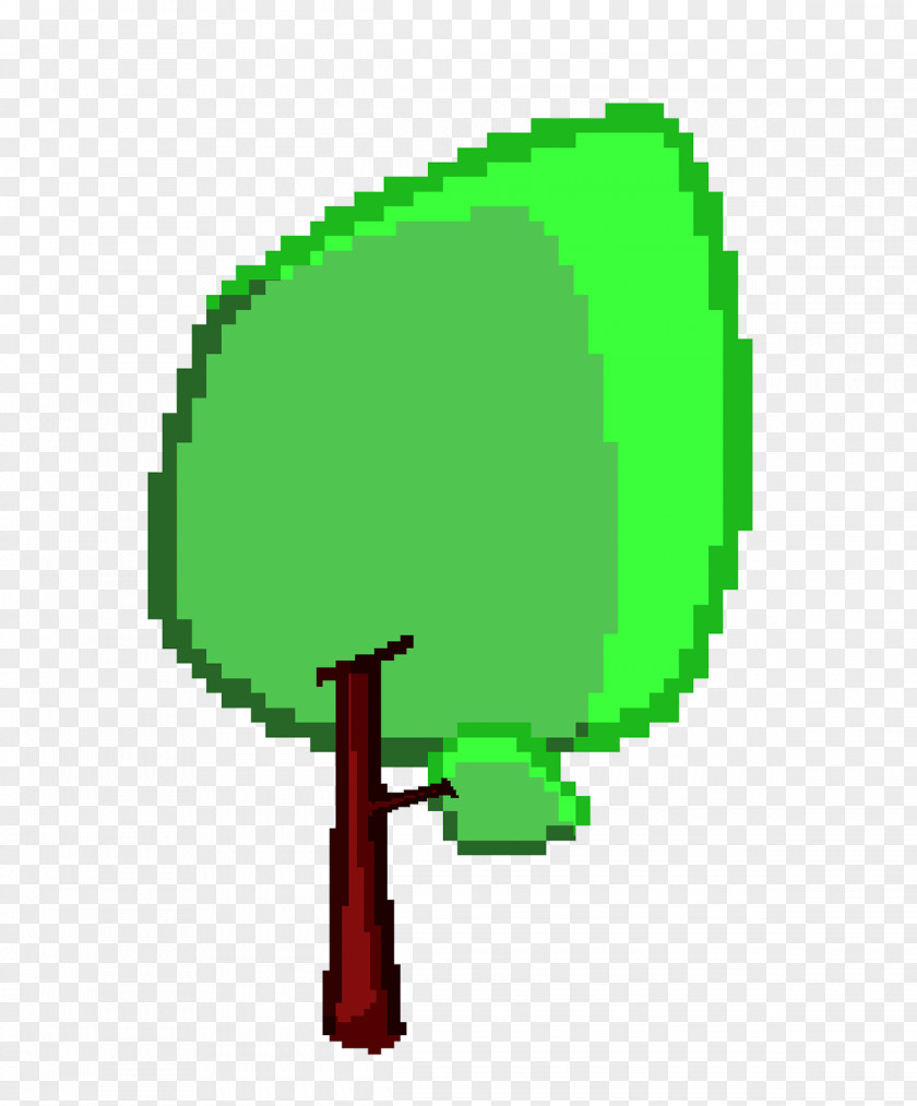 Symbol Plant Pixel Art Green PNG