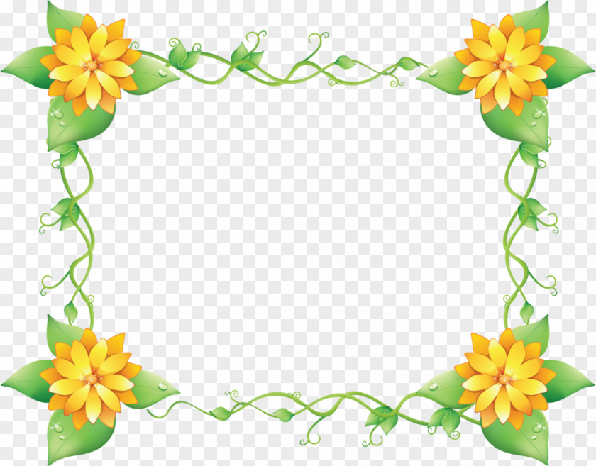 Tmall Wedding Fair Picture Frames Flower Clip Art PNG
