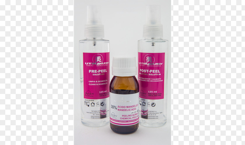 Autumn Skin Care Lotion Chemical Peel Exfoliation Mandelic Acid PNG
