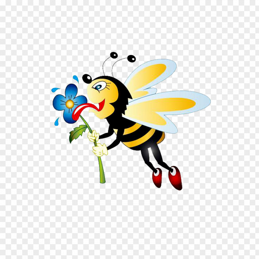 Bees Worker Bee Honey Bumblebee Clip Art PNG