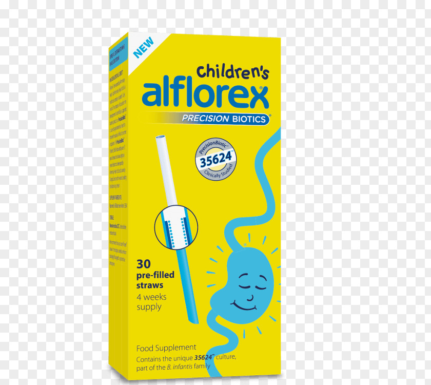 Child Drinking Straw Probiotic Dietary Supplement Alflorex PNG