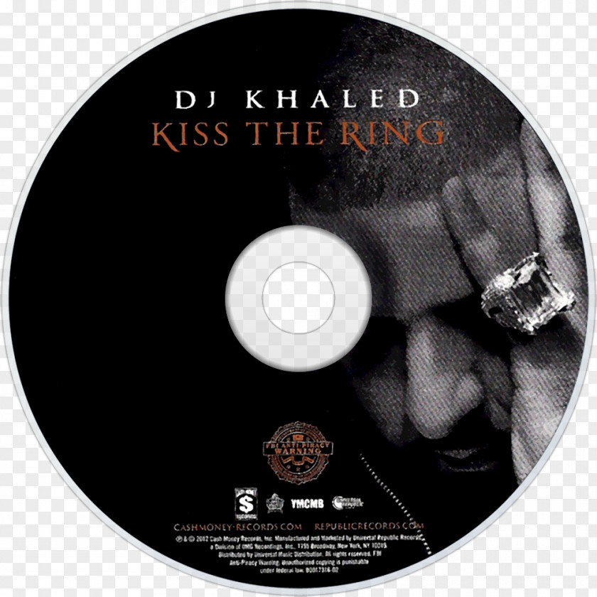 Dj Khaled Kiss The Ring DVD Compact Disc STXE6FIN GR EUR Certificate Of Deposit PNG