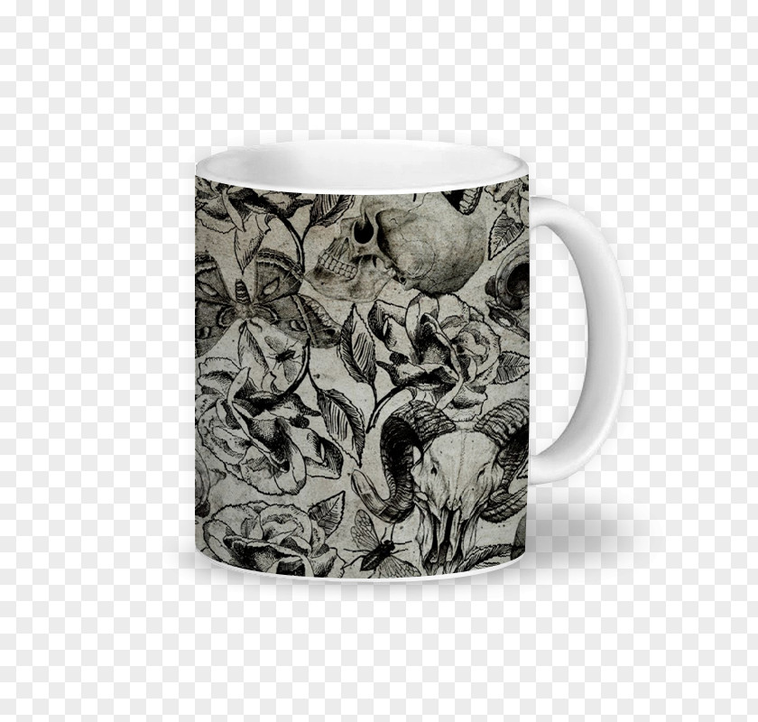 Goat Coffee Cup Mug Art Ceramic Death PNG