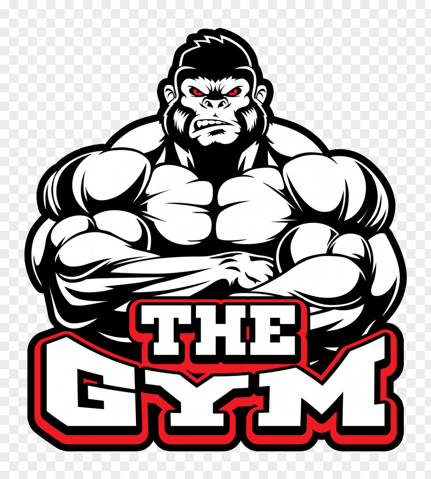 Gorilla T-shirt Fitness Centre Bodybuilding Personal Trainer Olympic Weightlifting PNG