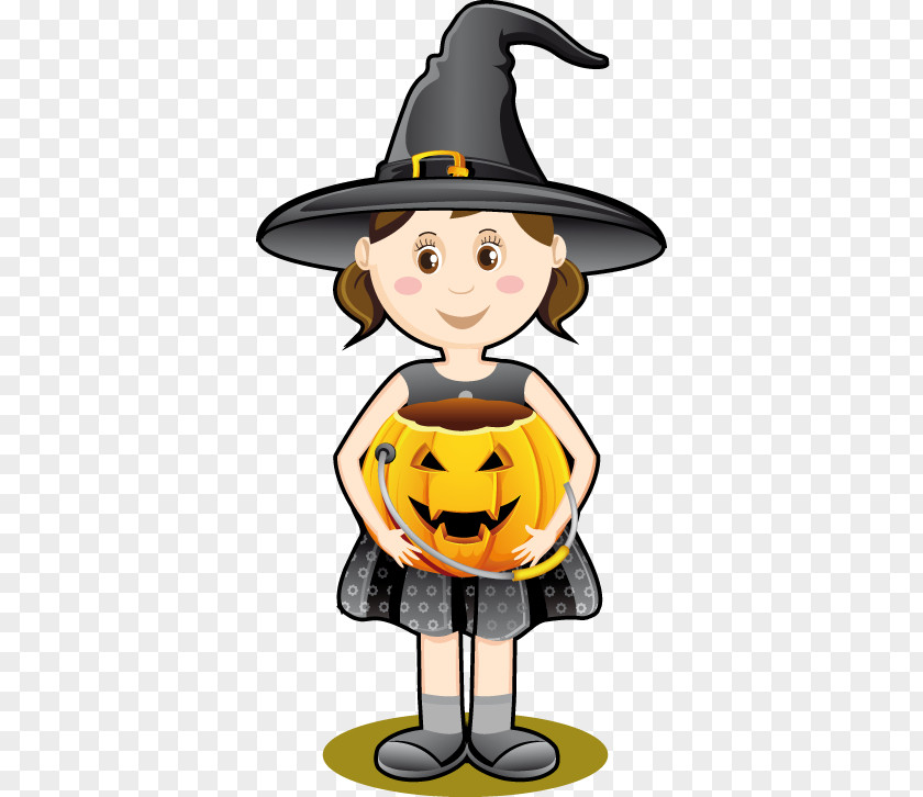 Halloween Decorations Witch Pumpkin Disguise PNG